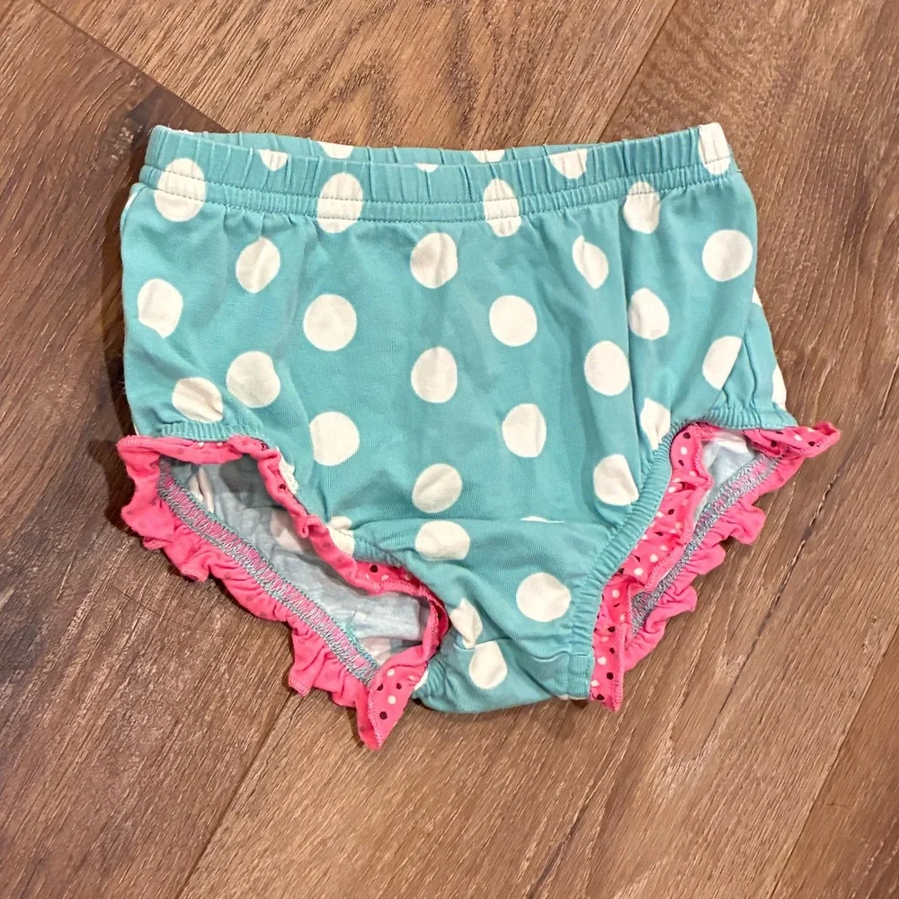 Matilda Jane One Upon A Time Little Missy Blue Bloomers Diaper Cover 12-18m
